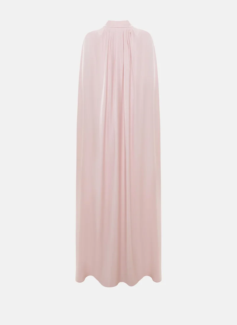 Lichi  Maxi viscose dress with floor-length cape for Women | Best Price UAE